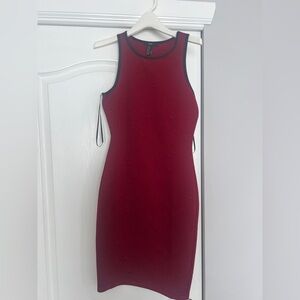 Forever 21 Red Sleeveless Mini Dress